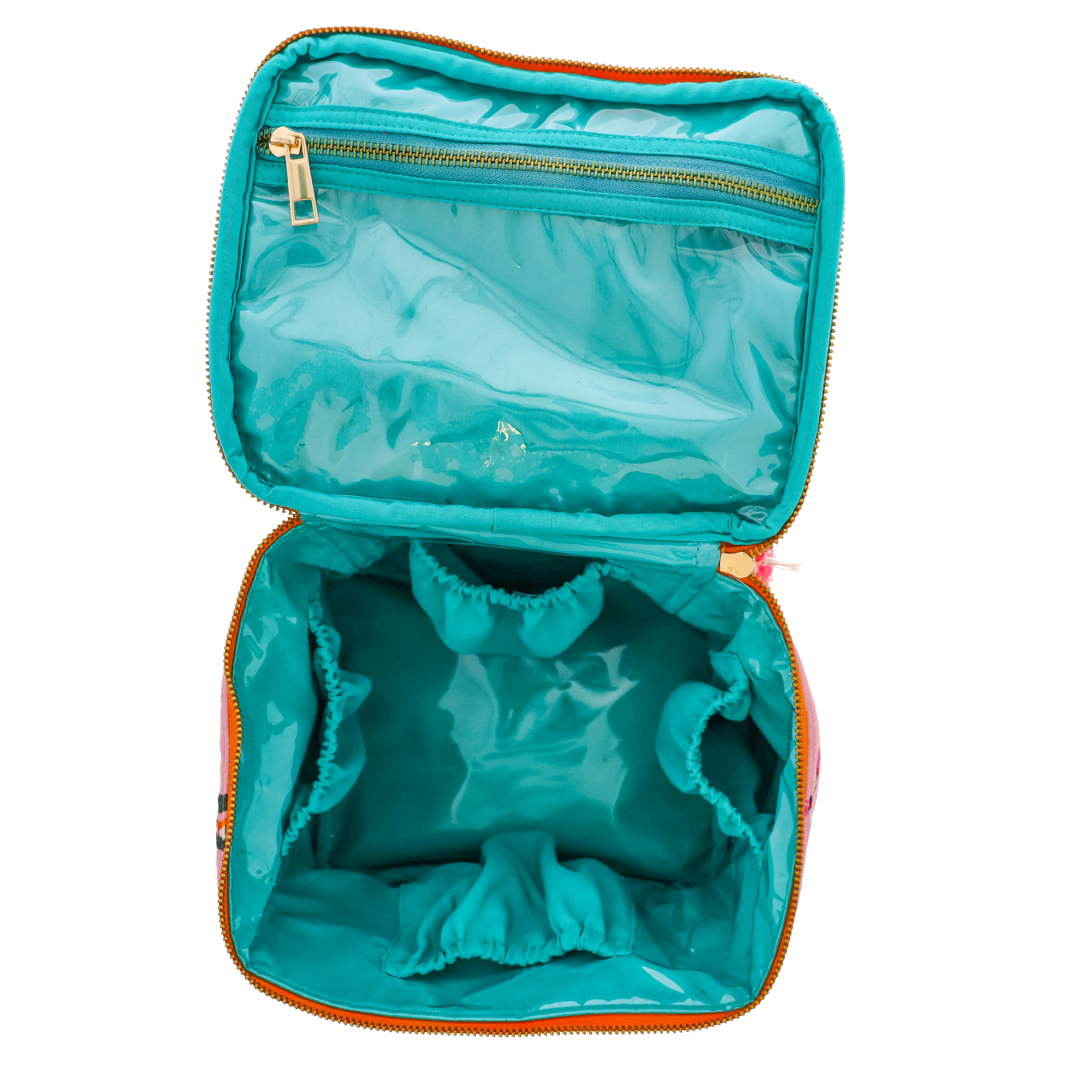 Roar Cube Zipper Pouch