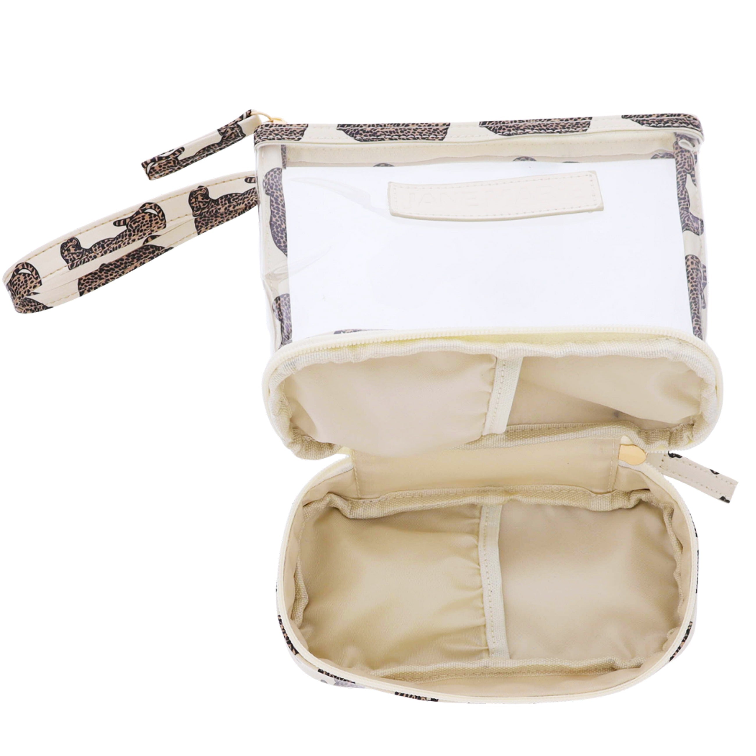 Wild Heart Travel Organizer, 7.25" W X 7" H X 3.5" D