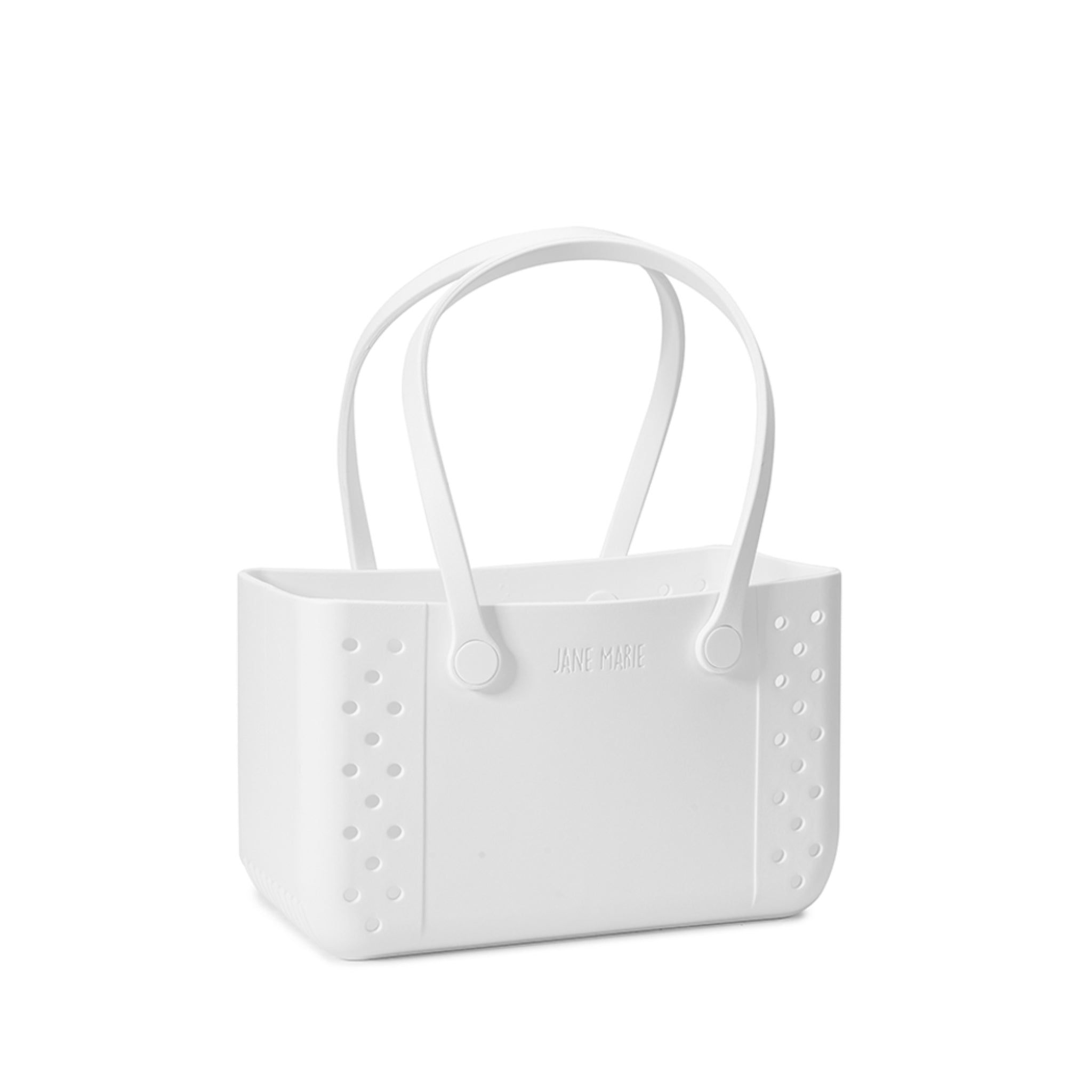 White Linen Small Multi Purpose Tote