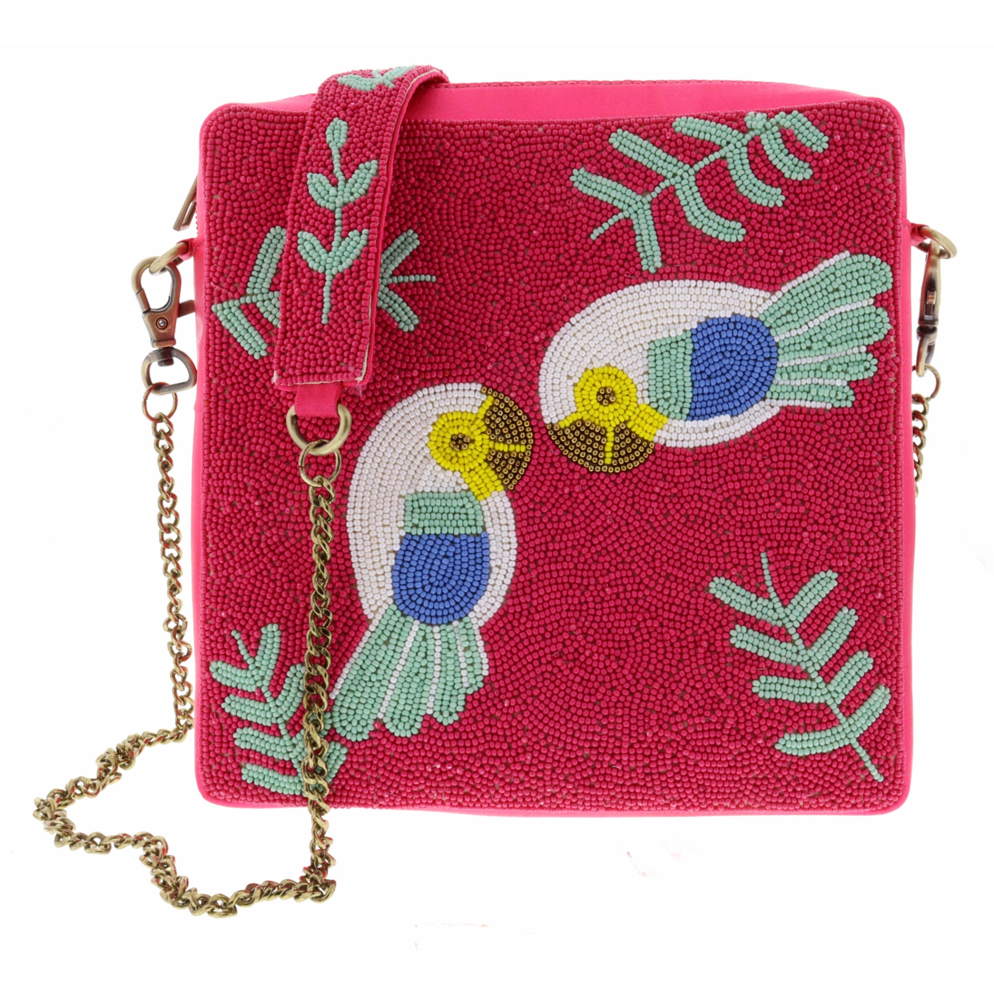 Bye Bye Birdie Beaded Purse