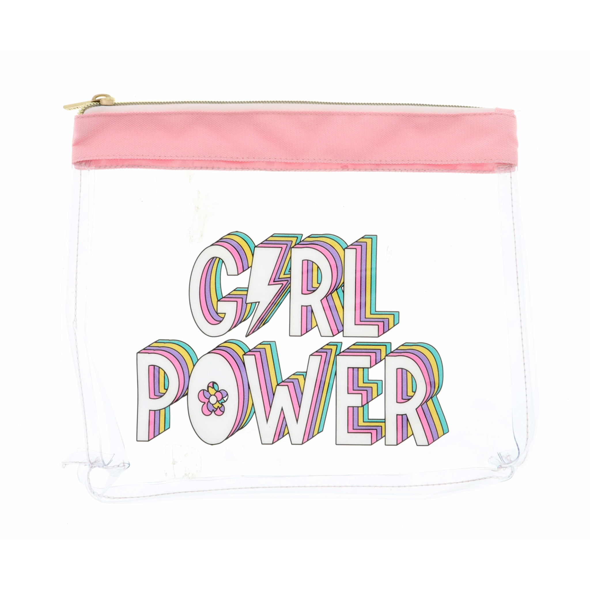 Kids Girl Power Zipper Pouch