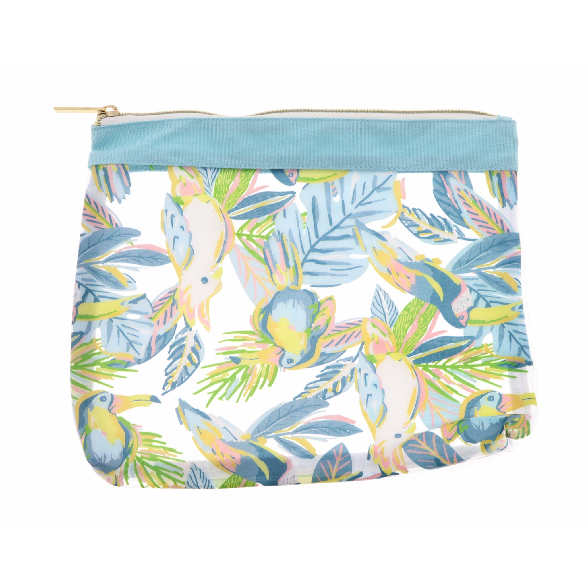 Kids Paradise Palm Zipper Pouch