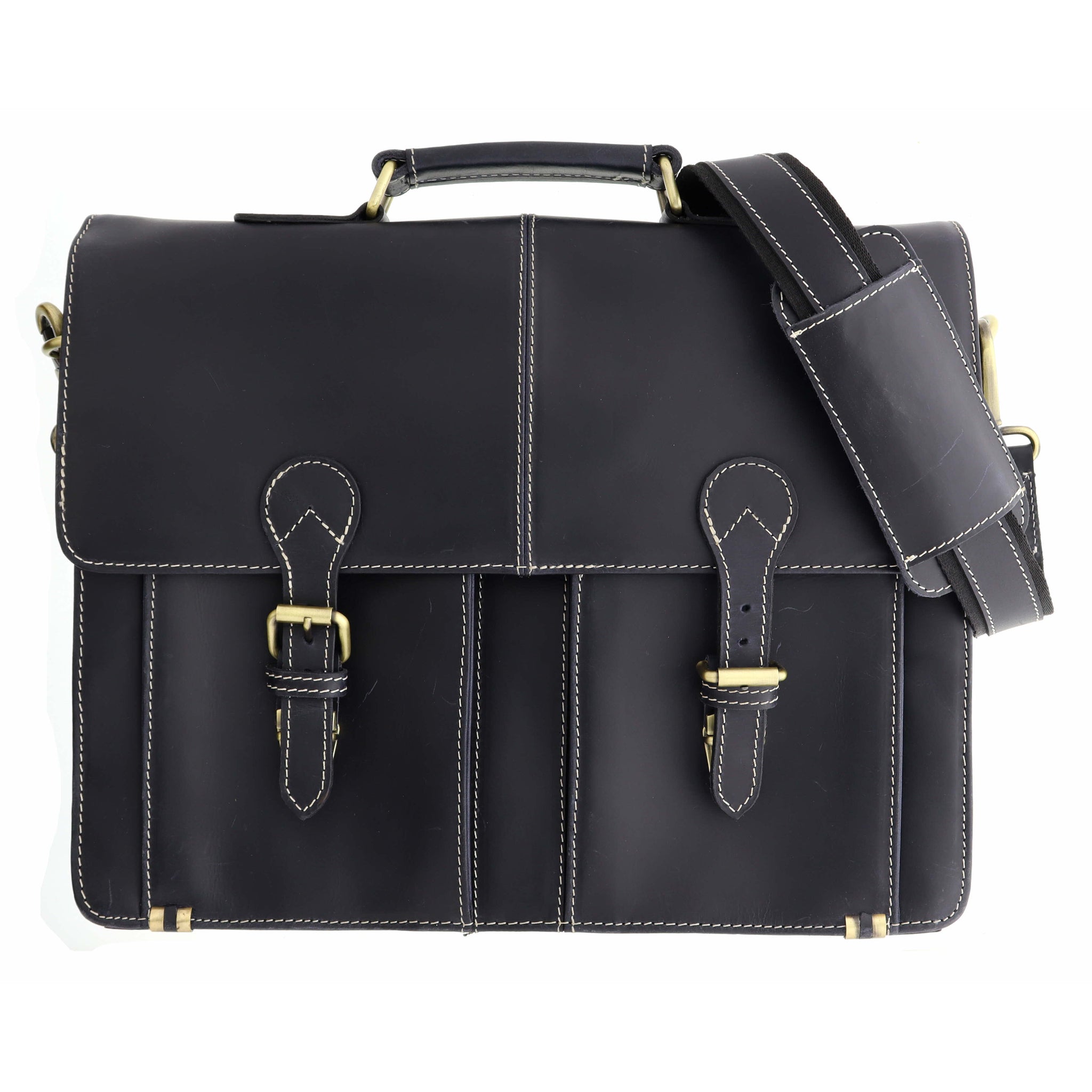 Midnight Blue Shoulder Briefcase