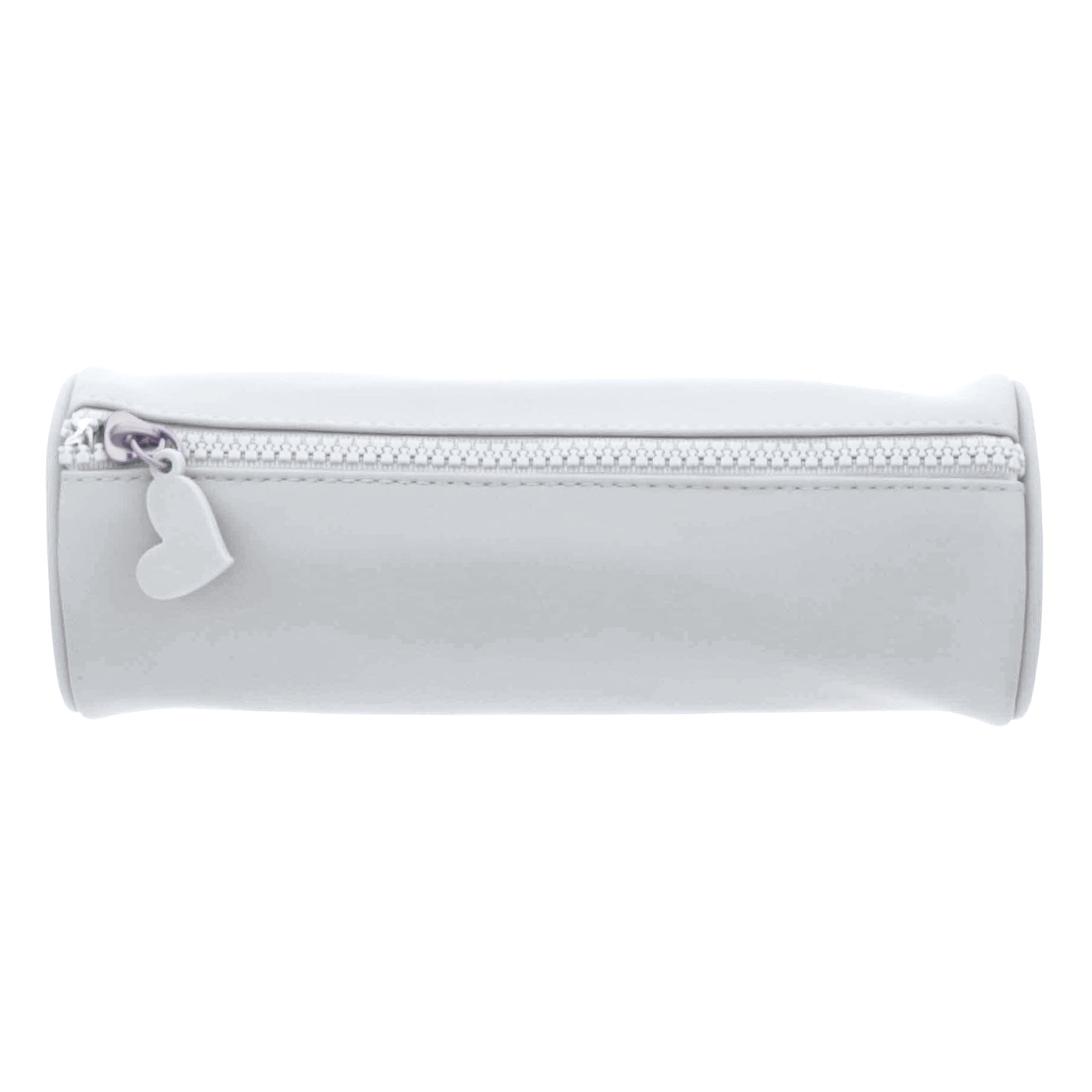 Bright White Small Zipper Pouch