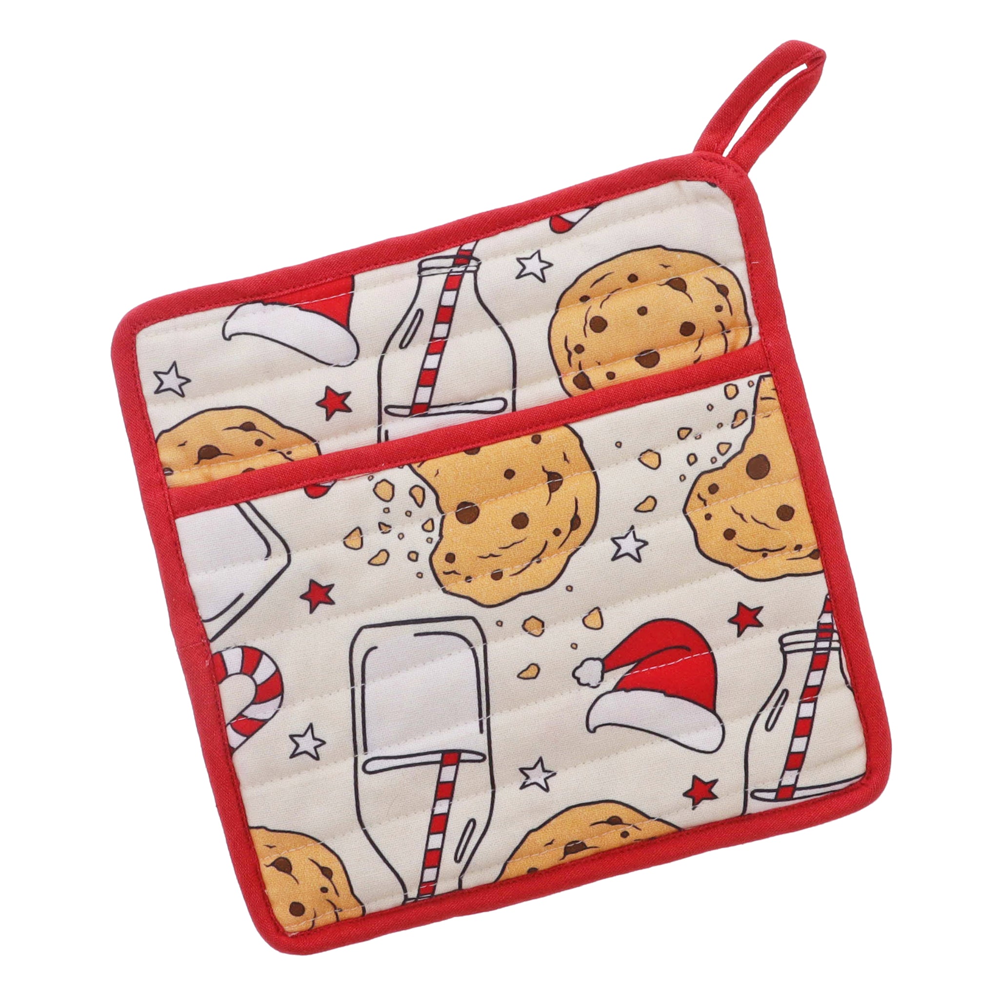 Tis The Season Flat Pot Holder