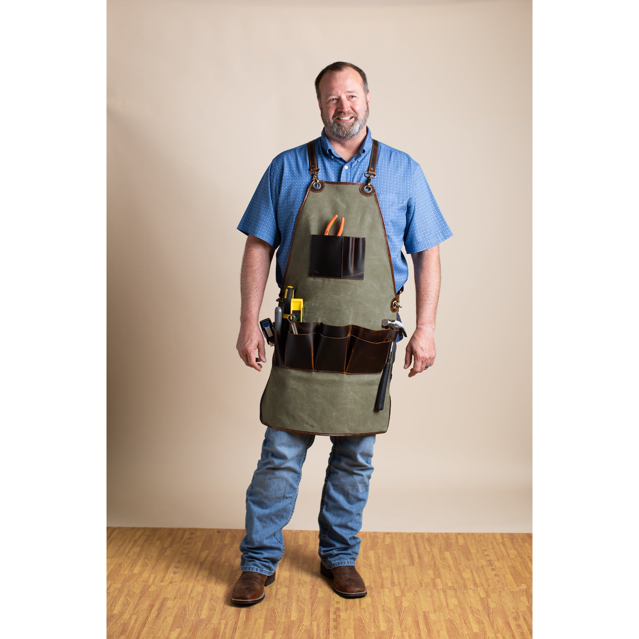 Mossy Work Apron
