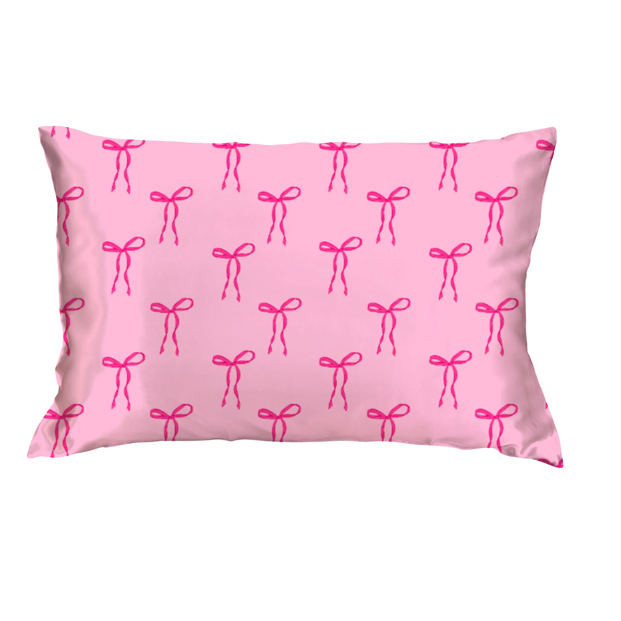 Tied with a Bow Satin Pillow Case