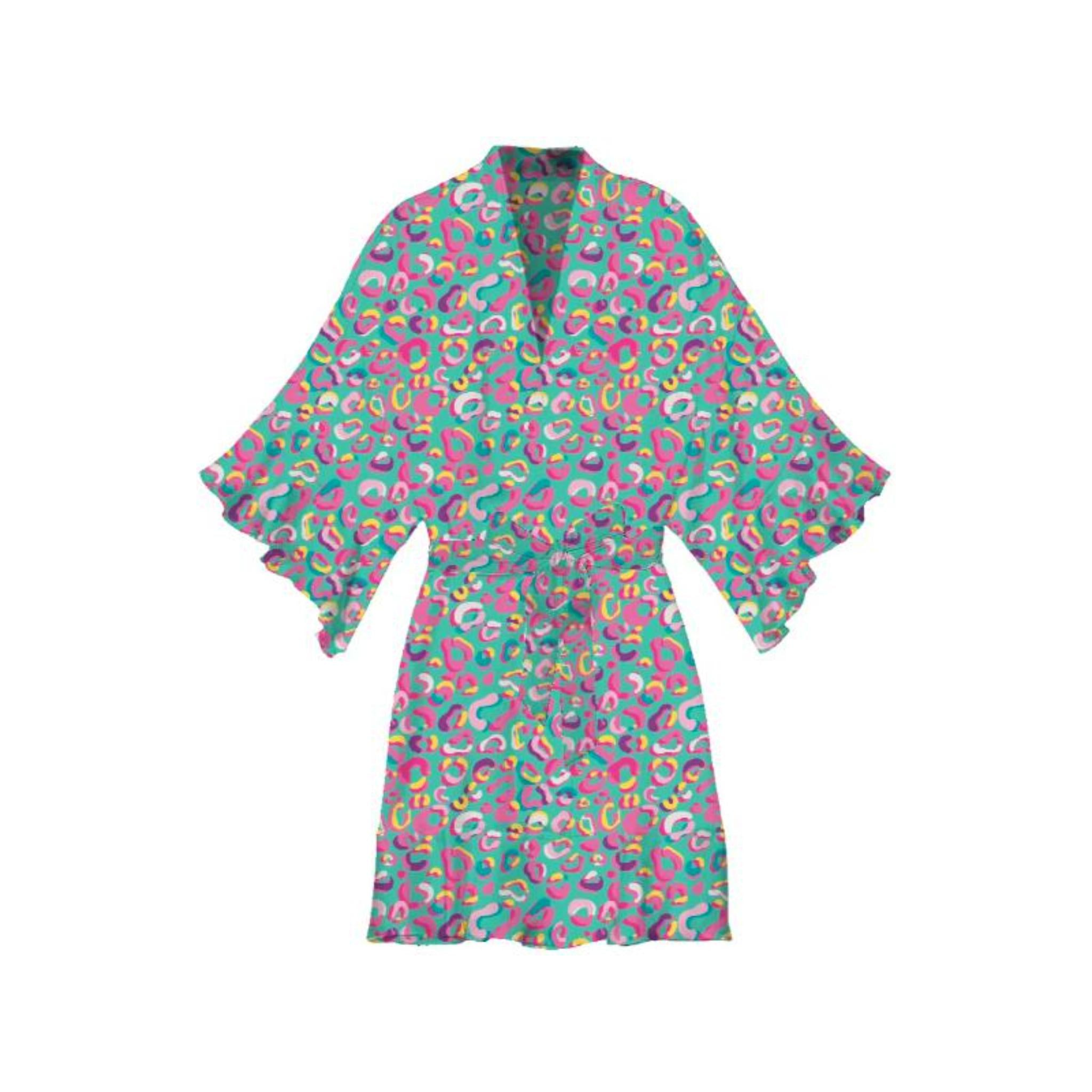 Kids Color Queen Silky Satin Robe, No Display Package