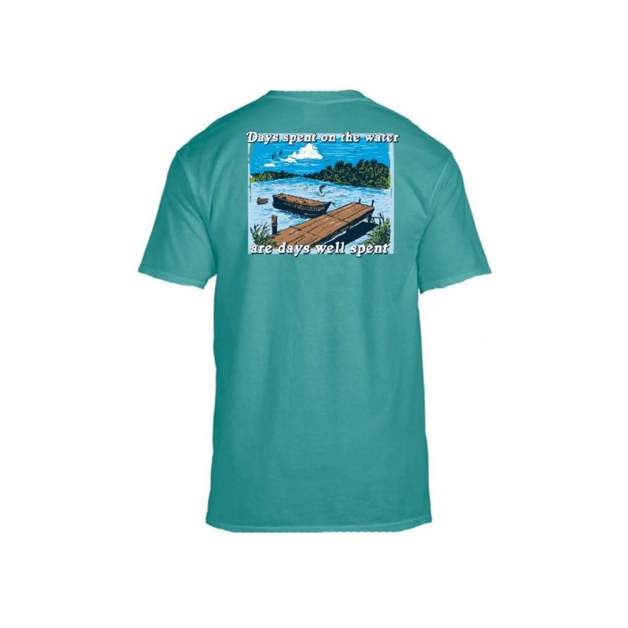 Kids Days Spent On The Water Are Days Well Spent T-Shirt Assortment, Free Display Package