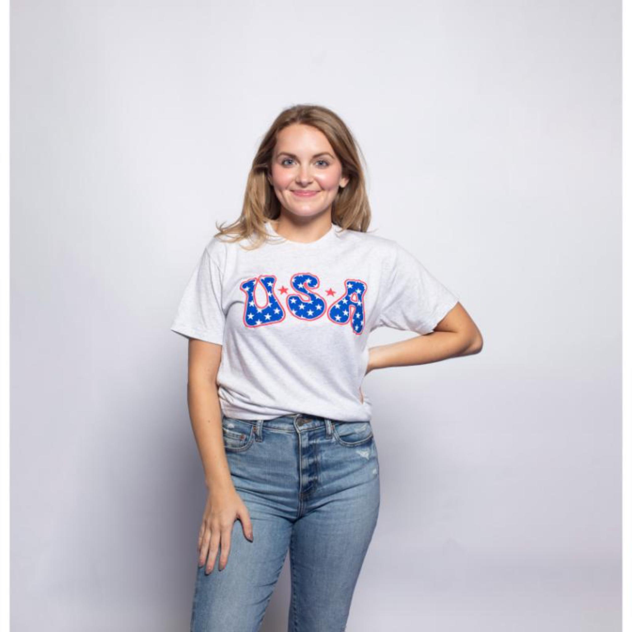 USA T-Shirt Assortment, Display Plus 1 Free USA T-Shirt