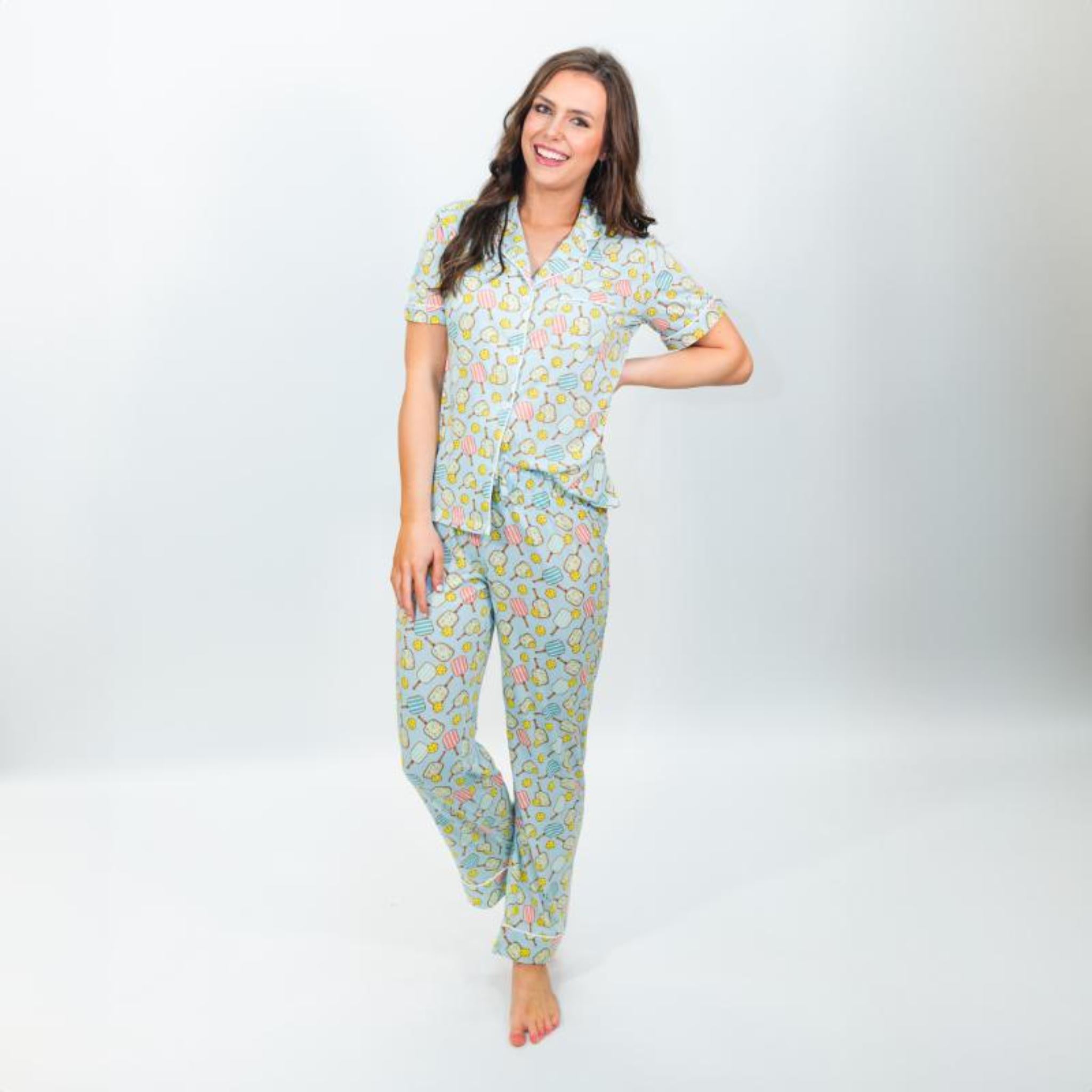 Pickleball Pajama Set Assortment, No Display Package