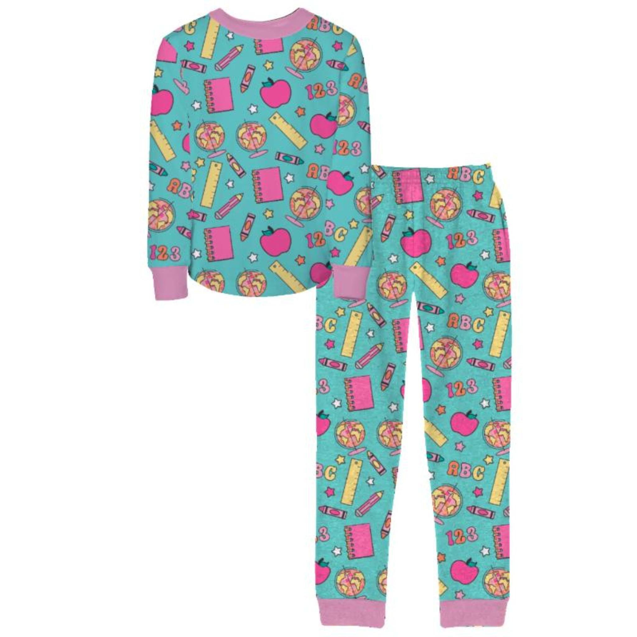 Kids In My Teacher Era Pajama Set Assortment, No Display Package