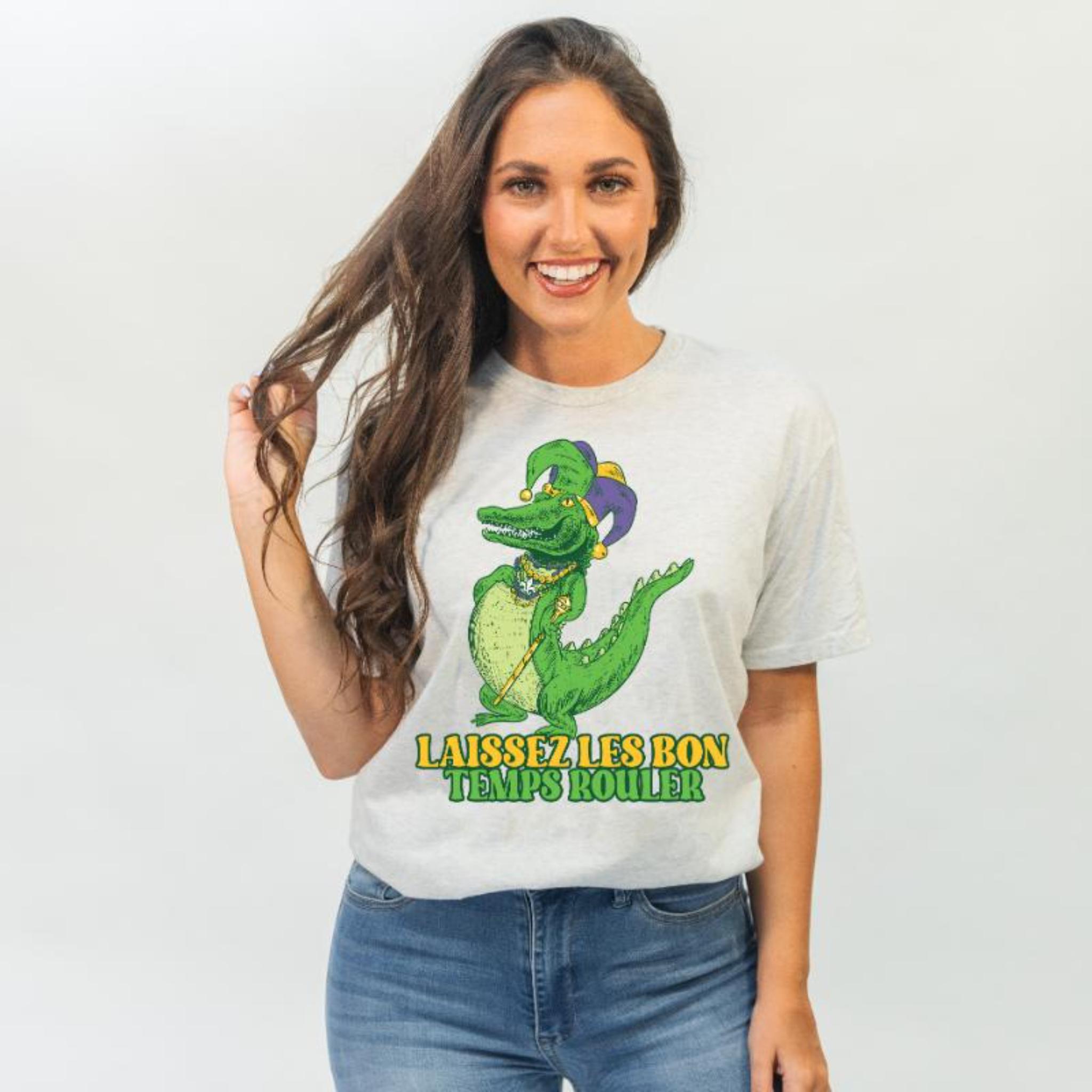 Mardi Gator Crew T-Shirt Assortment, Display Plus 1 Free T-Shirt