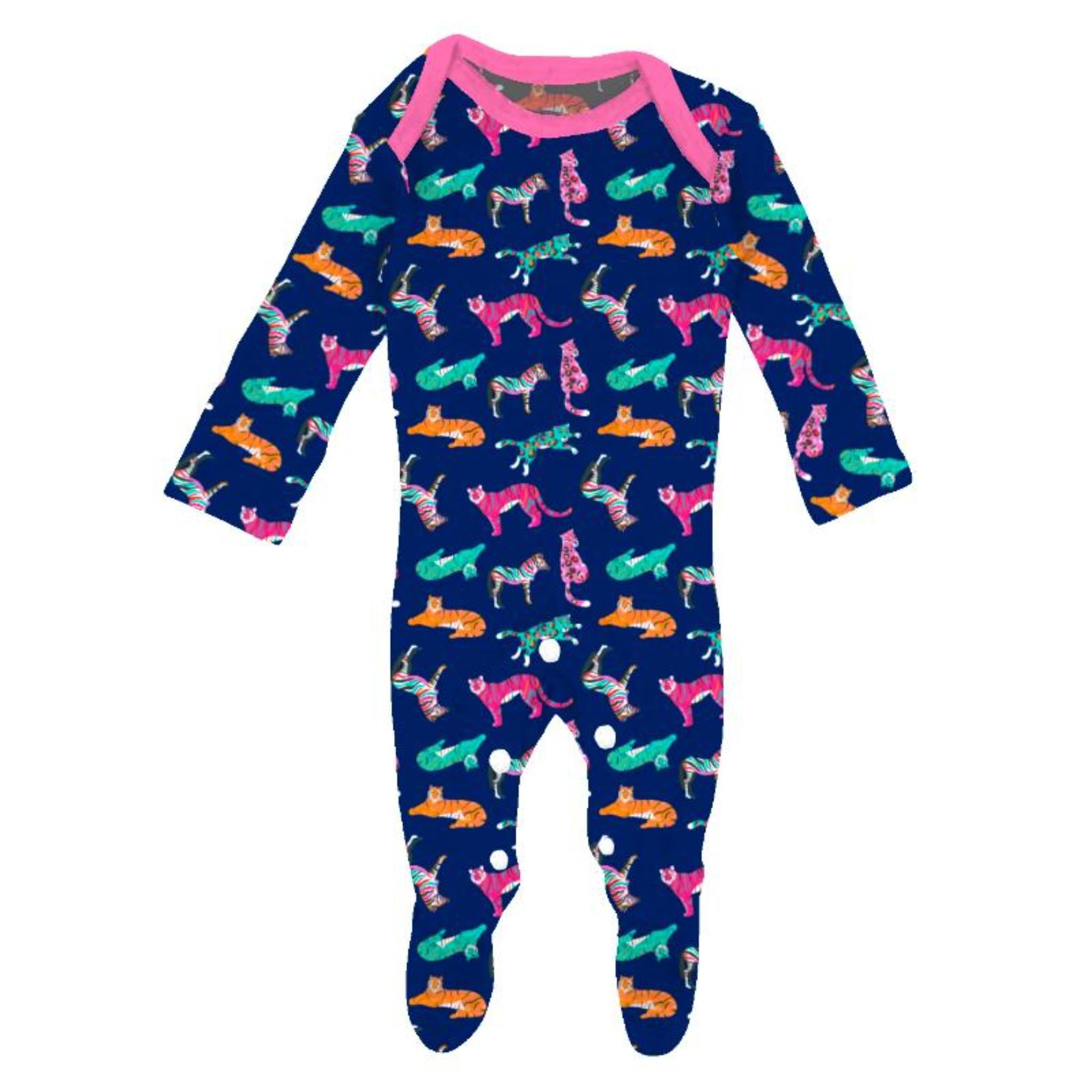 Kids Midnight Roar Bamboo Onesie Assortment, No Display Package