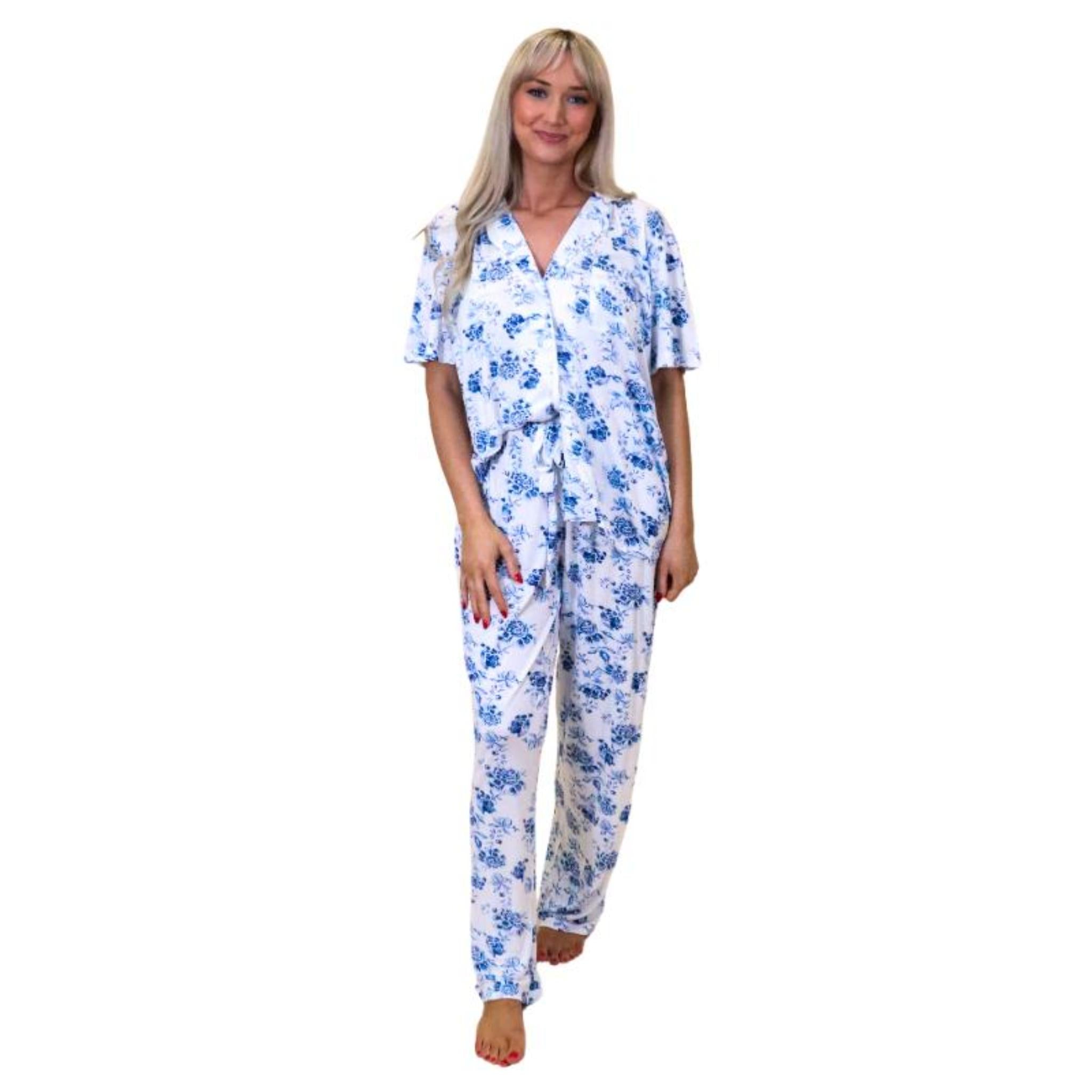 Blue Haven Bamboo Pajama Set Assortment, No Display Package