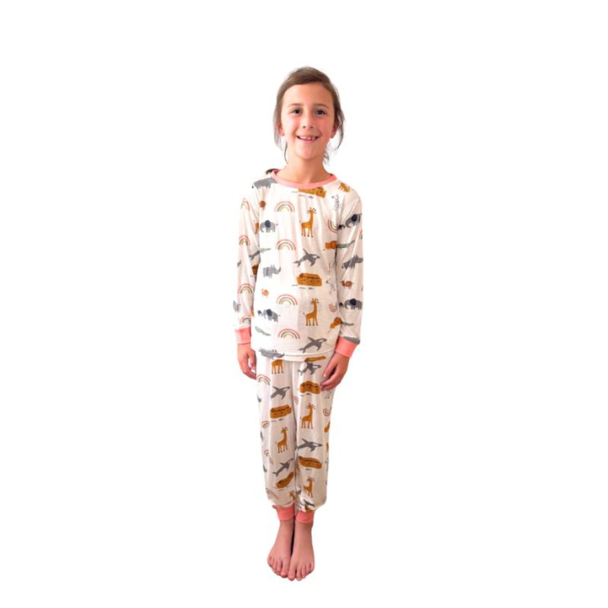Kids Noah's Ark Bamboo Jogger Pant Set Assortment, No Display Package