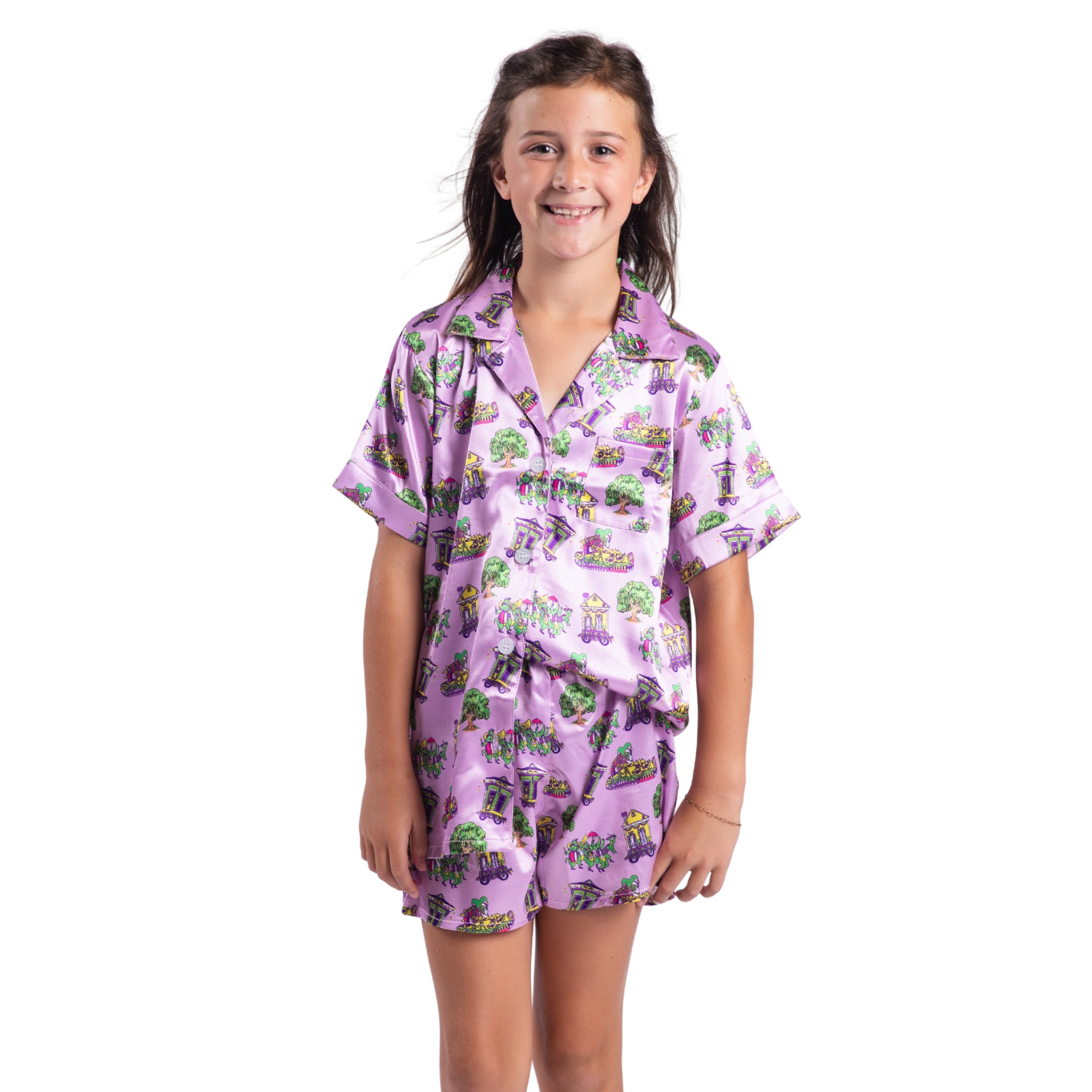 Kids Krewe Pajama Short Set Assortment, No Display Package