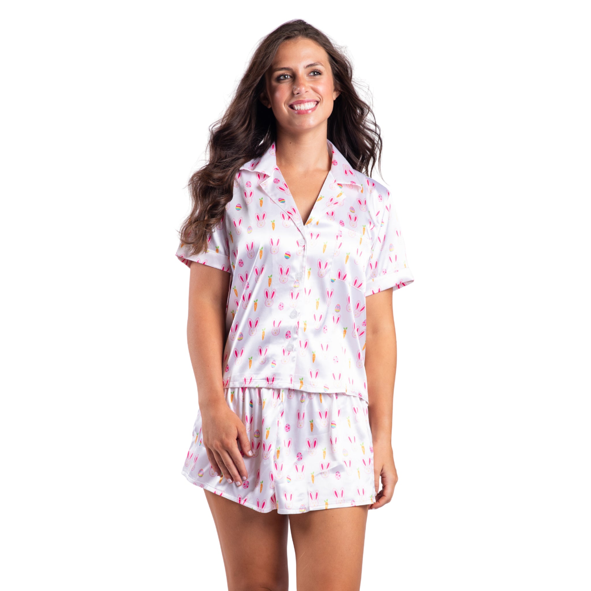 Hoppy Easter Pajama Short Set Assortment, No Display Package