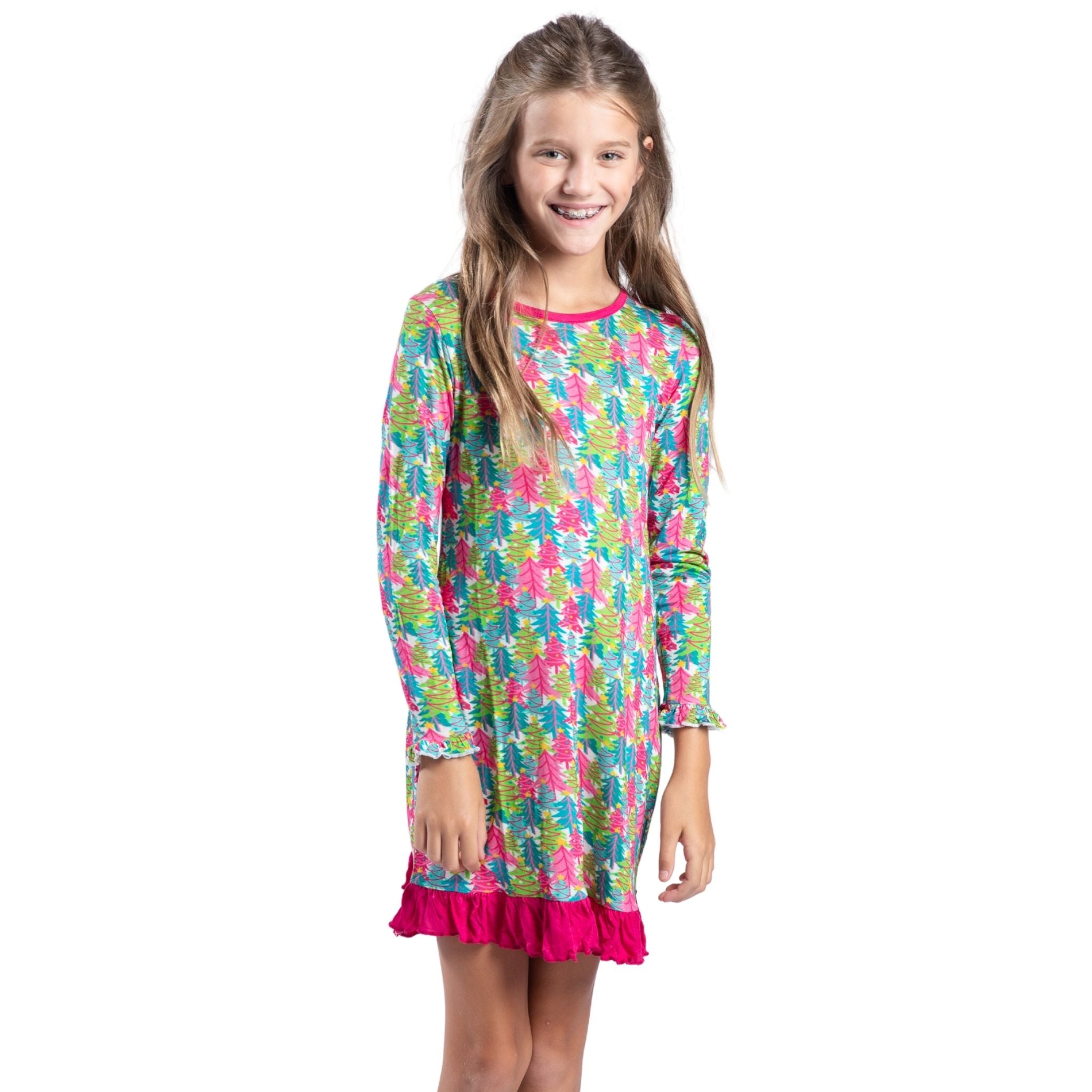 Kids Tree-mendous Cheer Bamboo Gown Assortment, No Display Package