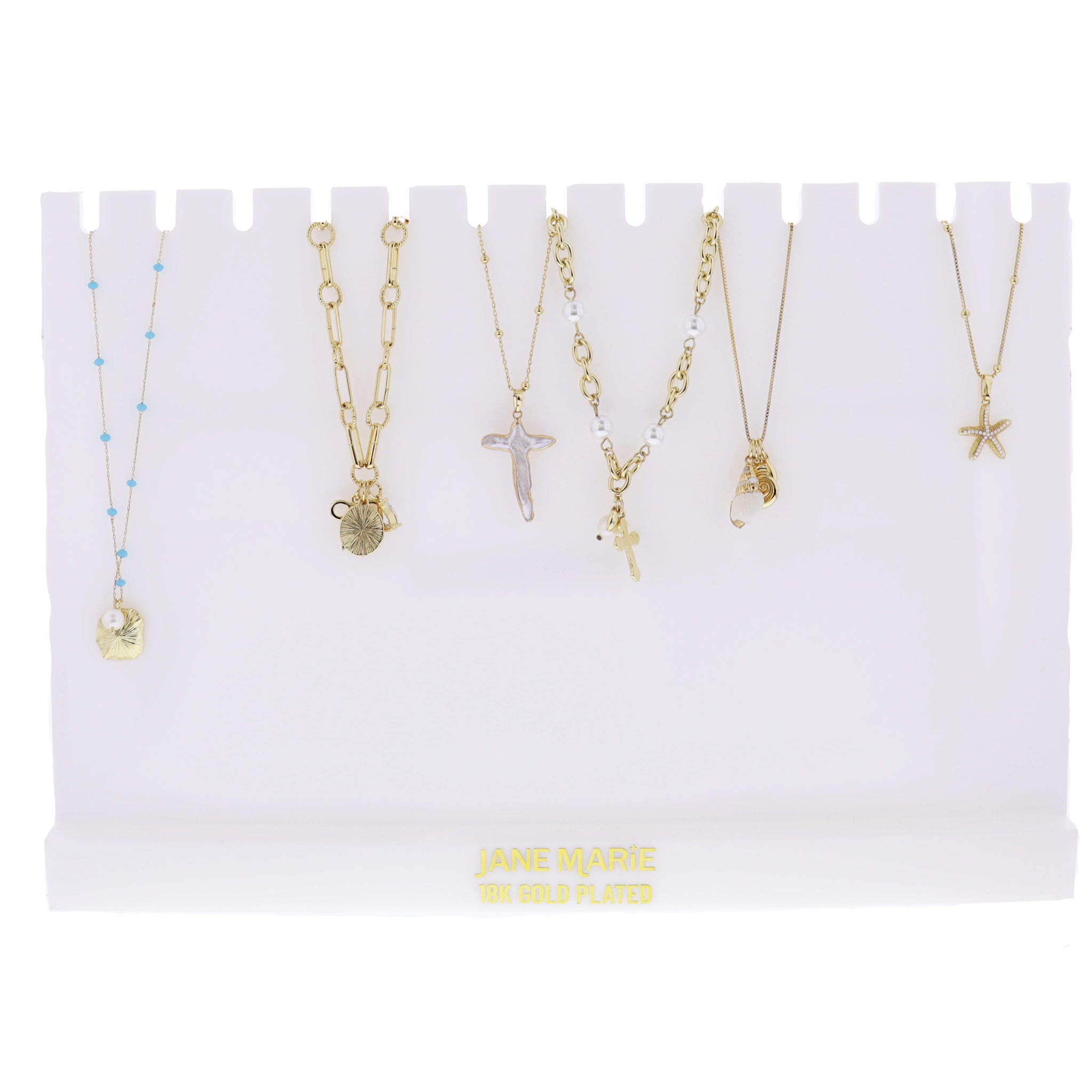 Golden Sea & Sky! Necklaces, No Display Package
