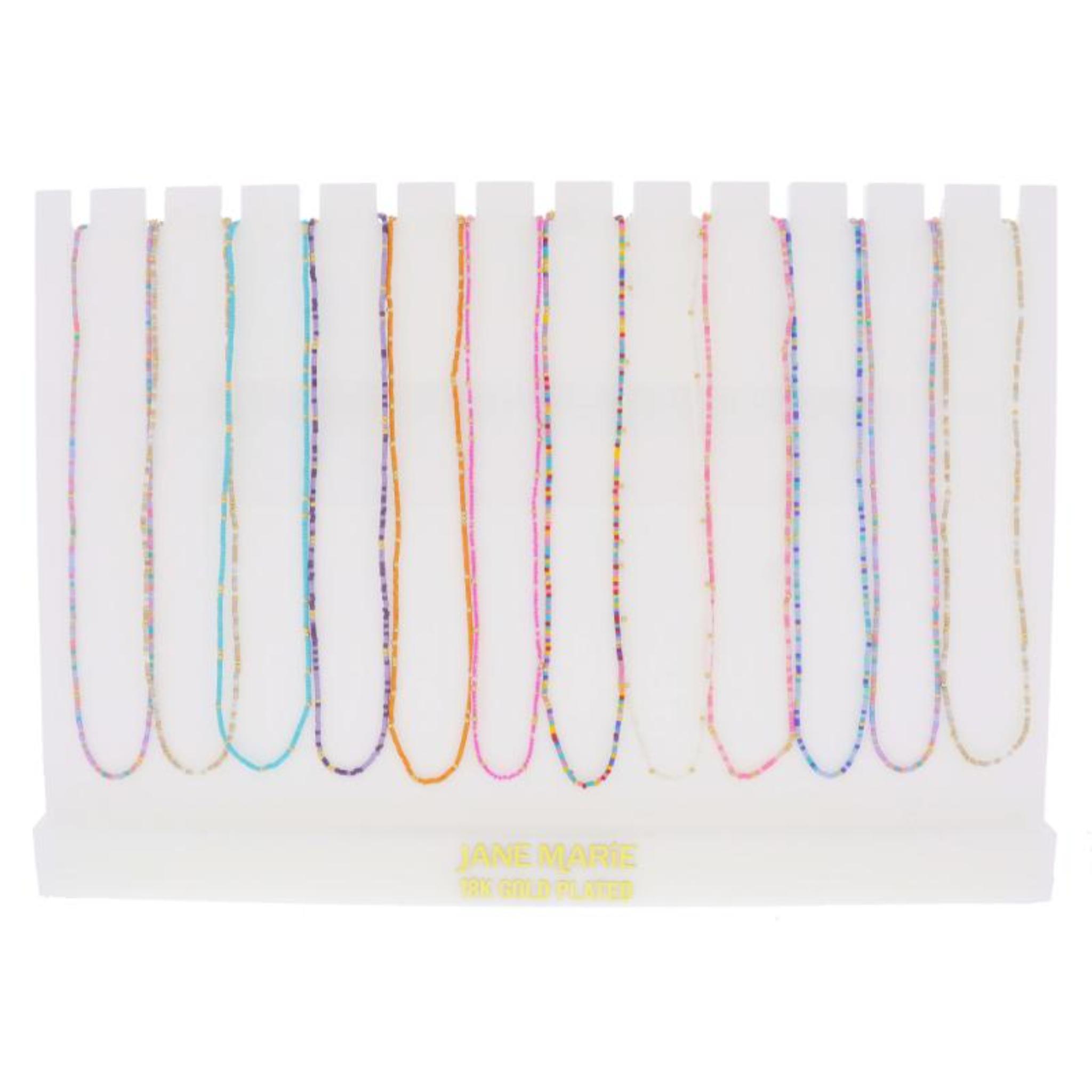 Golden Color Wheel! Necklaces, No Display Package