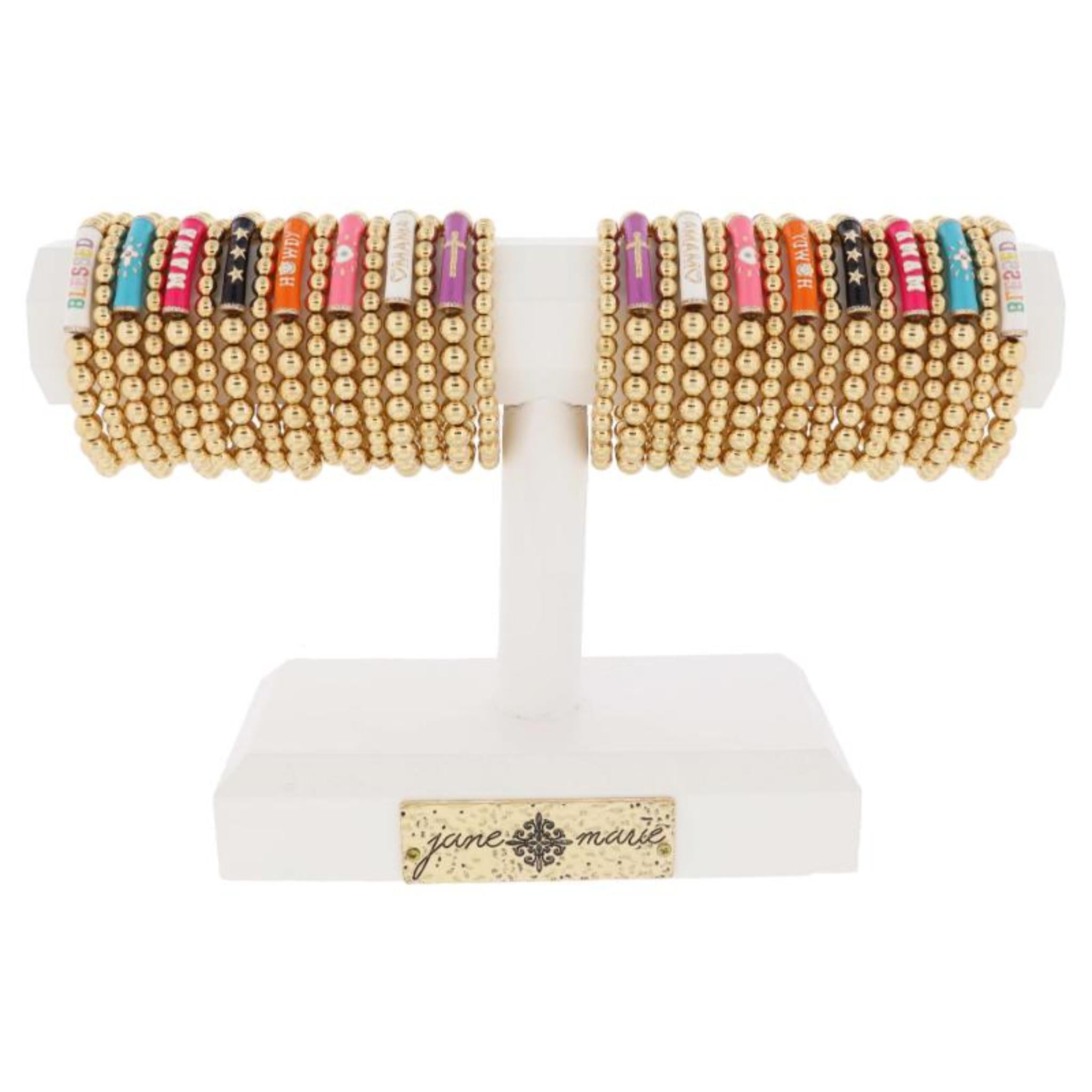 Yasmine Bracelets, Display Plus 1 Free Bracelets From This Collection