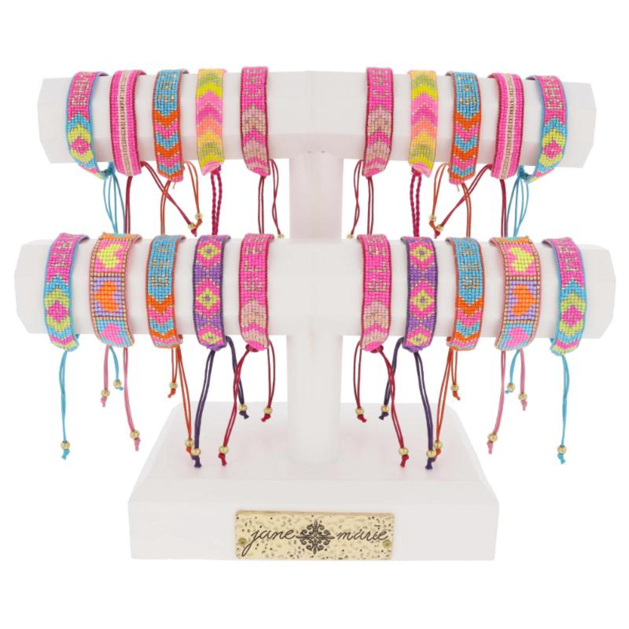 All Things, Pink! Bracelets, Display Plus 2 Free Bracelets From This Collection