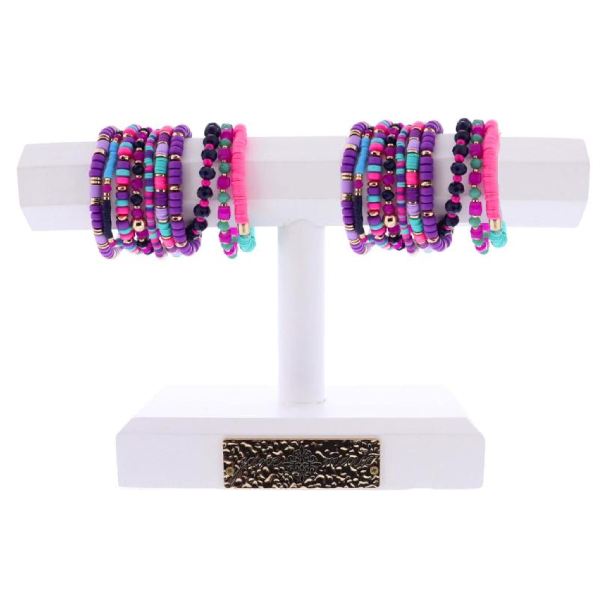Putting On The Color! Bracelets, Display Package