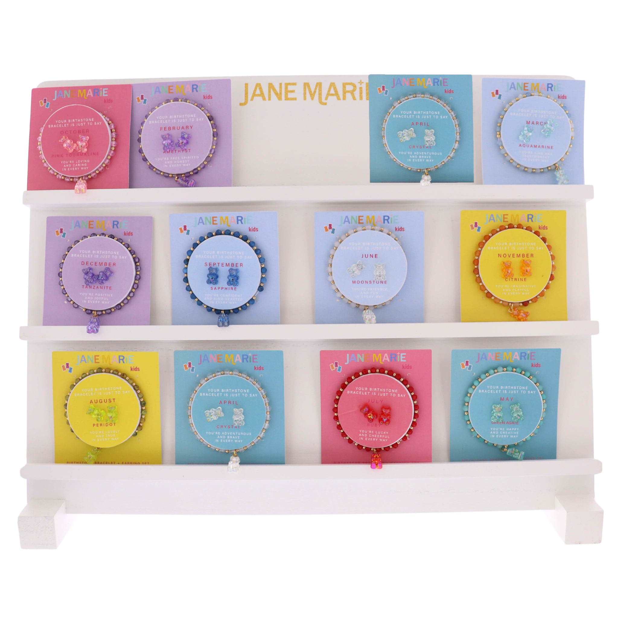 Kids Gummy Time! Bracelets & Earrings, Display Package
