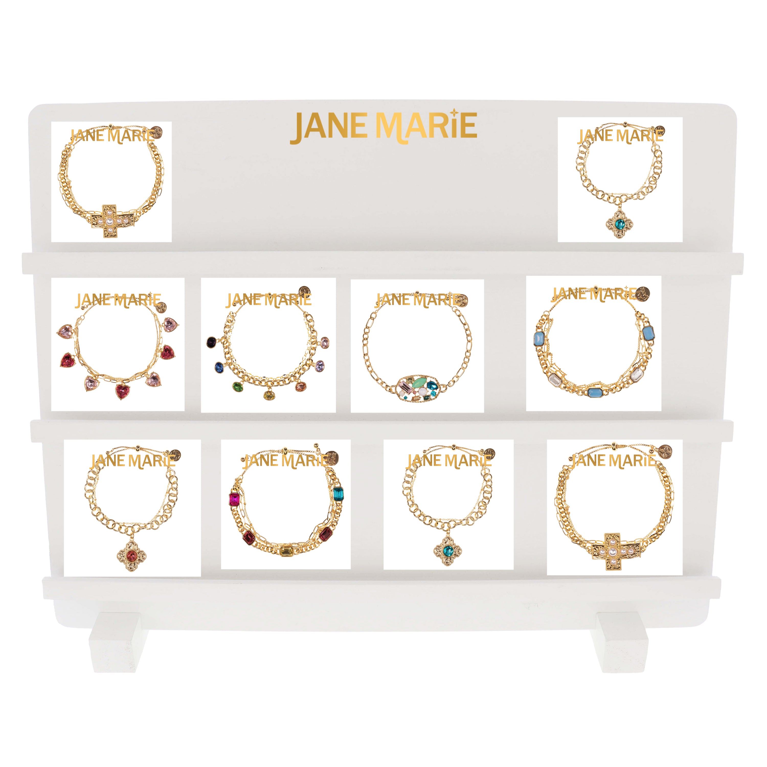 Wrapped With A Jewel! Bracelets, Display Package