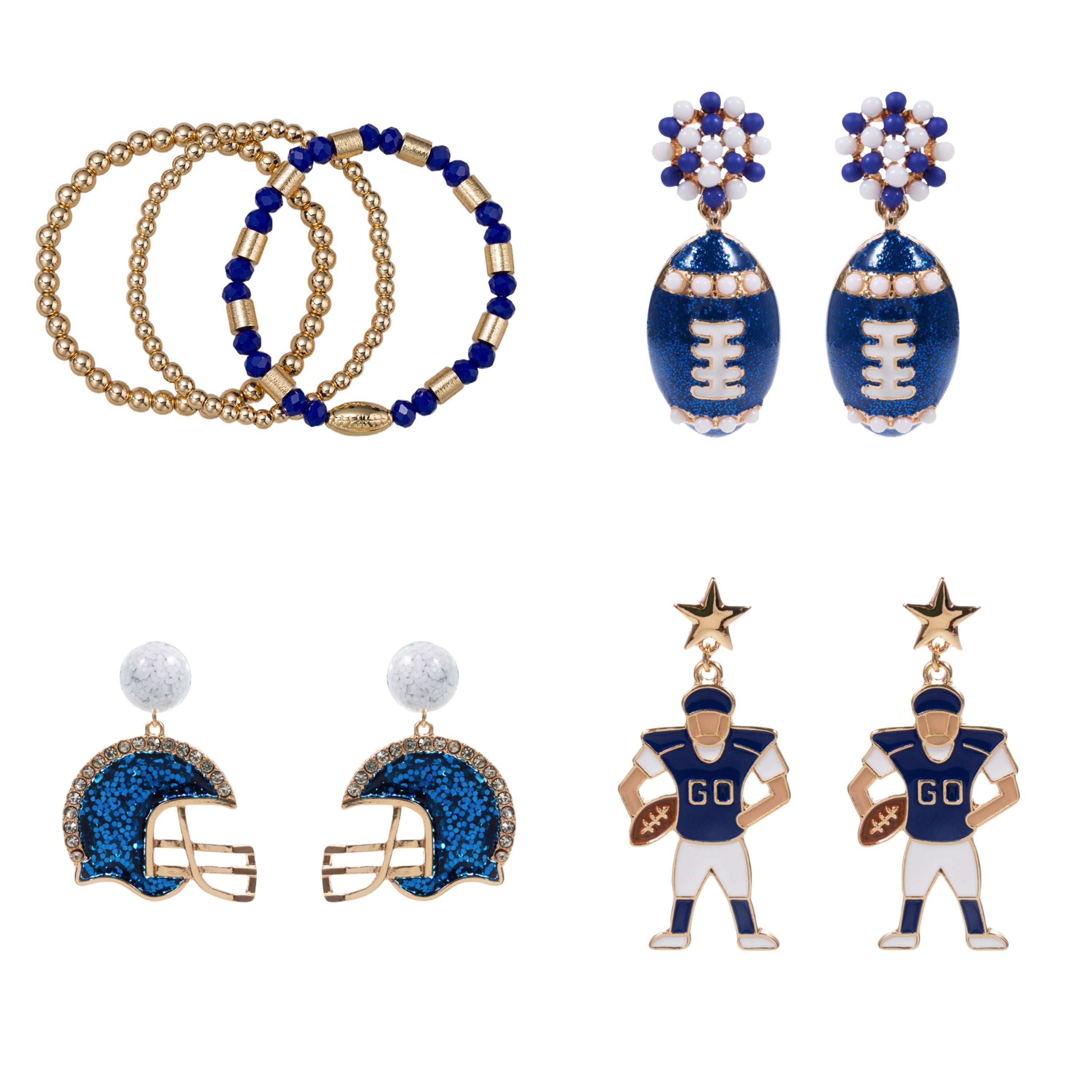 Ready, Set, Let's Go! Royal Blue, White, Gold Collection, No Display Package