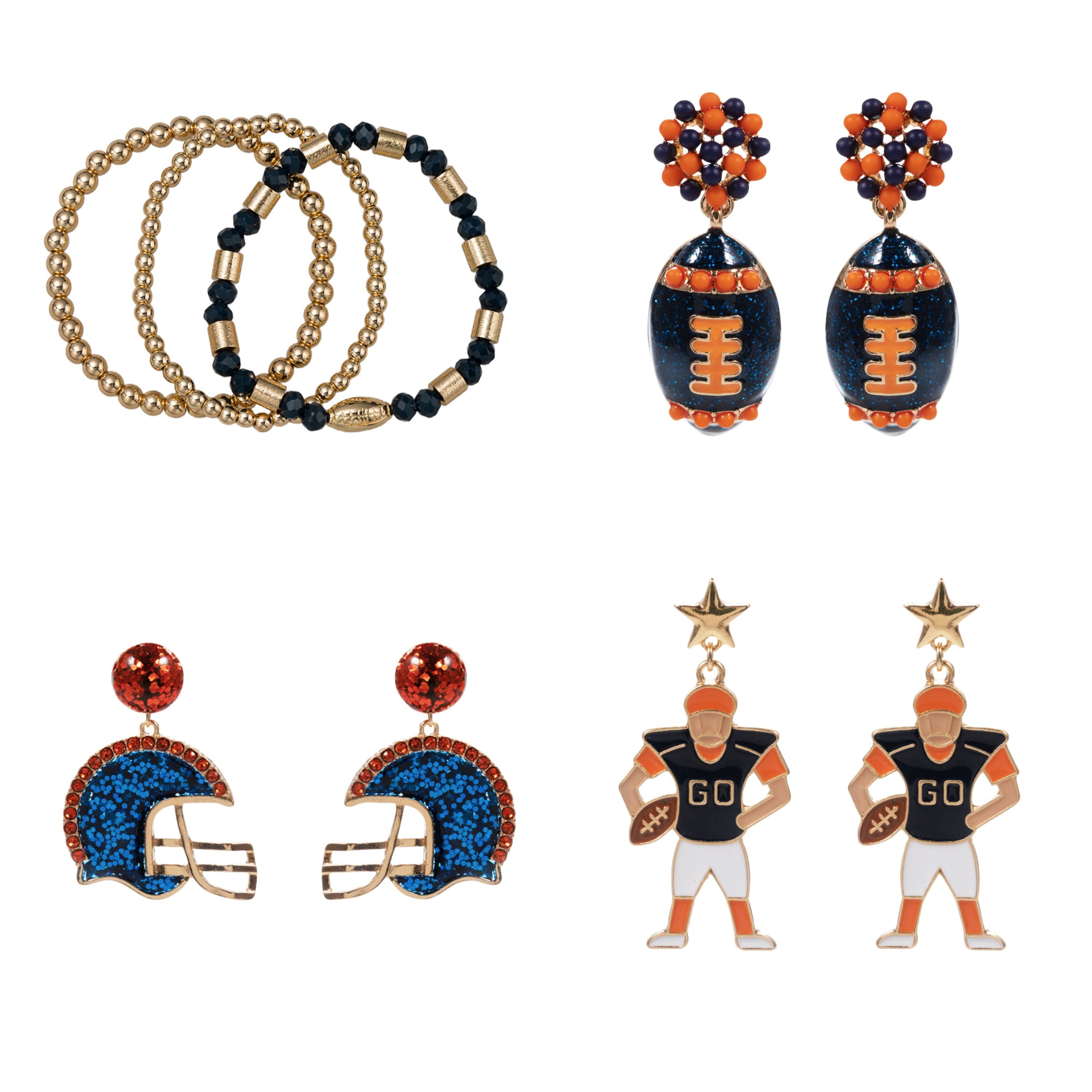Ready, Set, Let's Go! Navy, Orange, Gold Collection, No Display Package