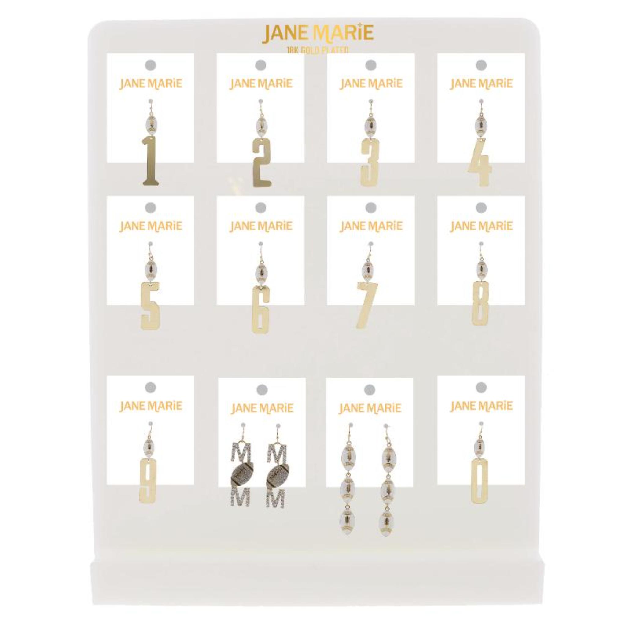 I Got Your Number! Earrings, No Display Package