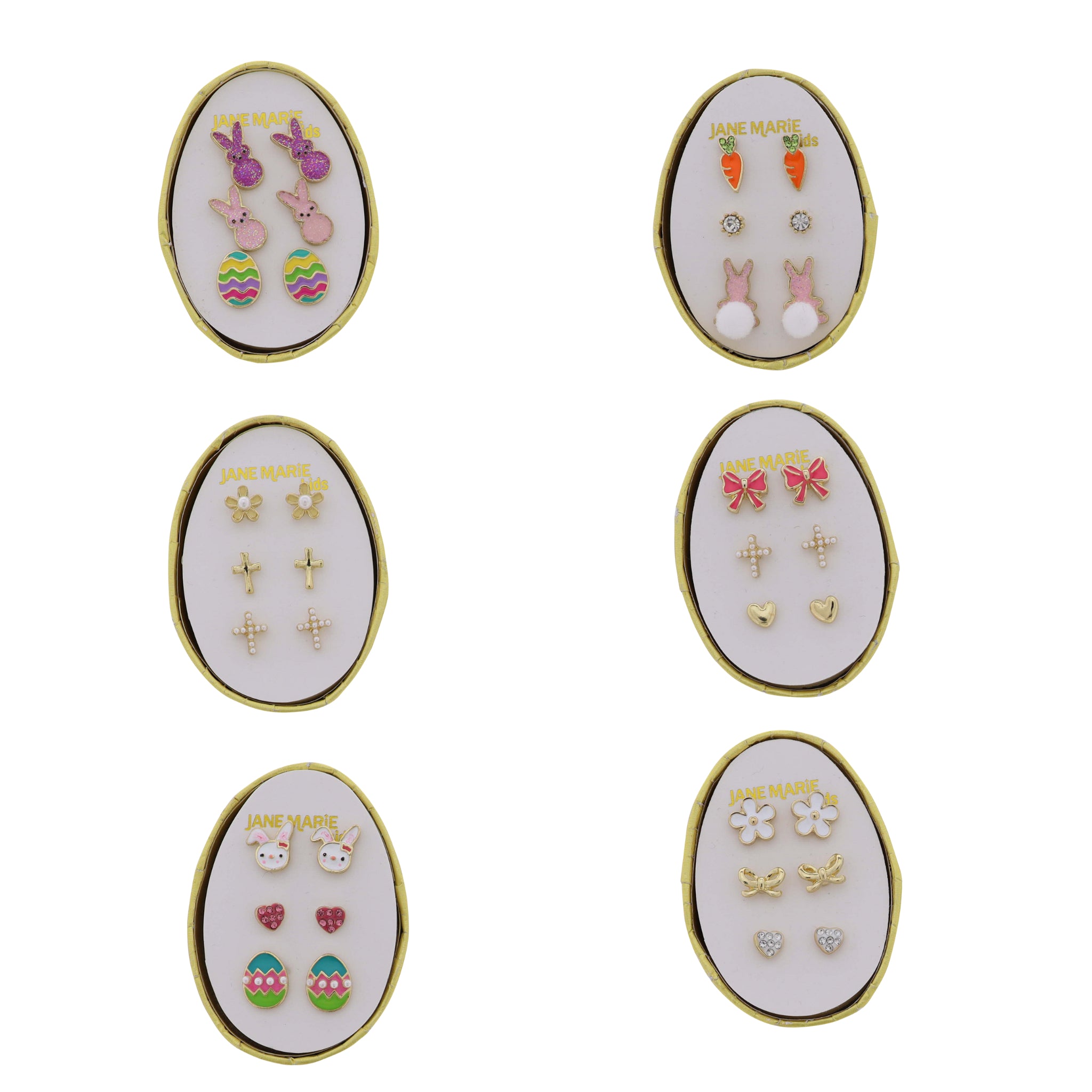 Kids Egg-Ceptional! Earrings, No Display Package