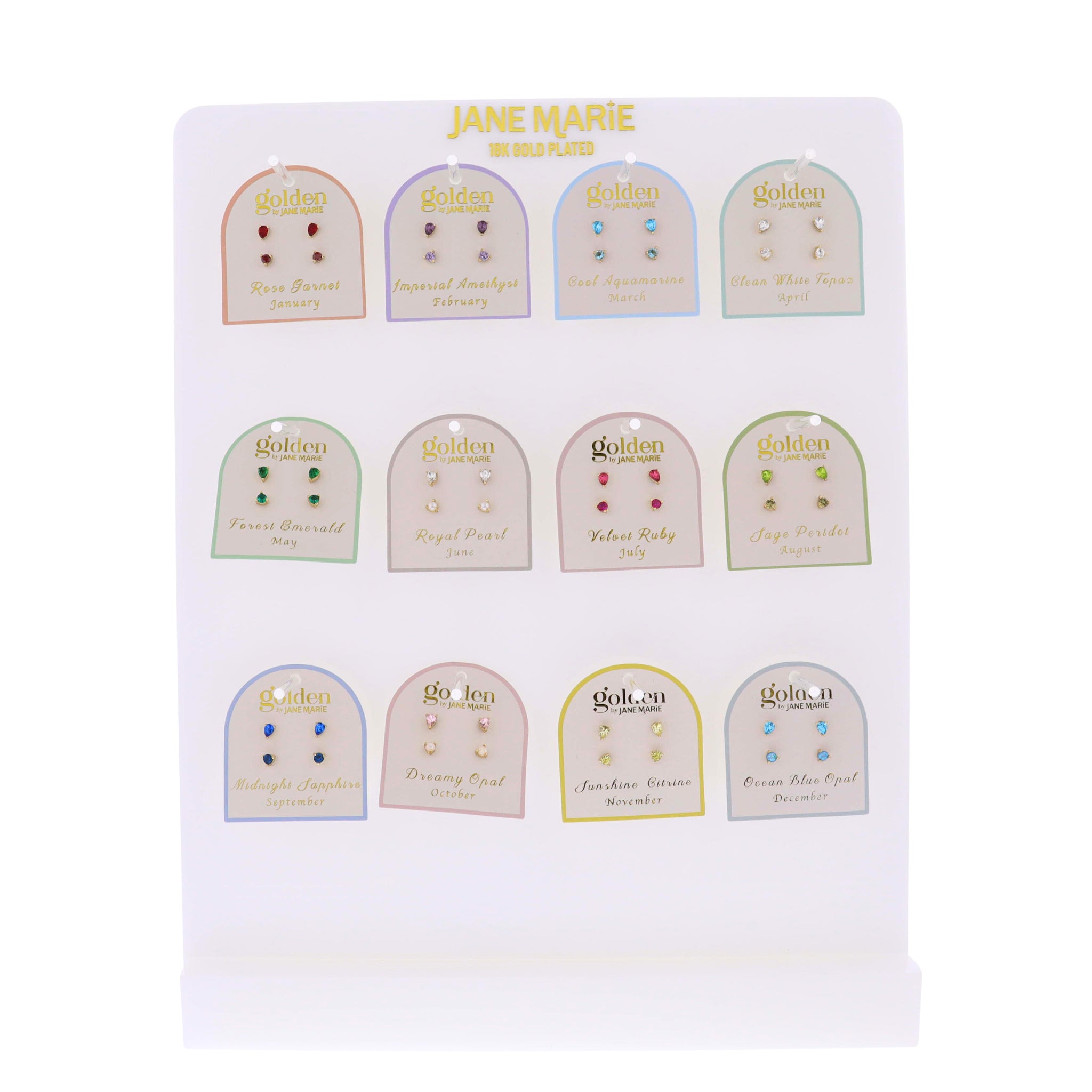 Golden Year! Earrings, No Display Package