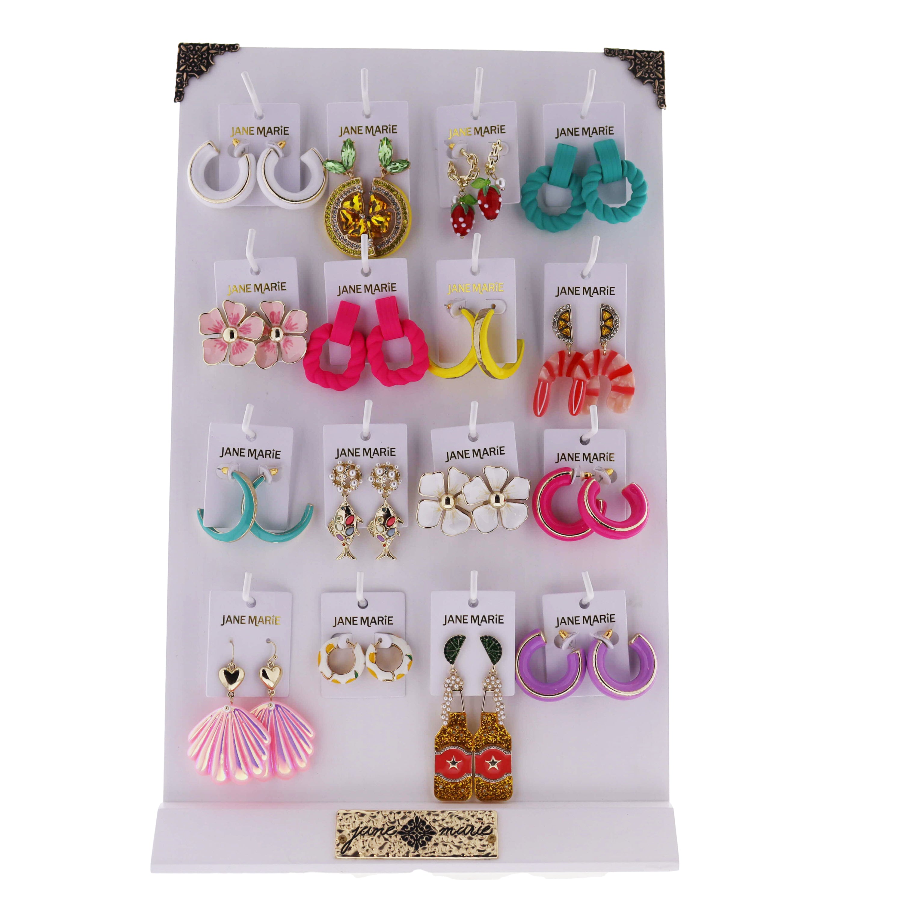 Sunny Daze! Earrings, Display Package