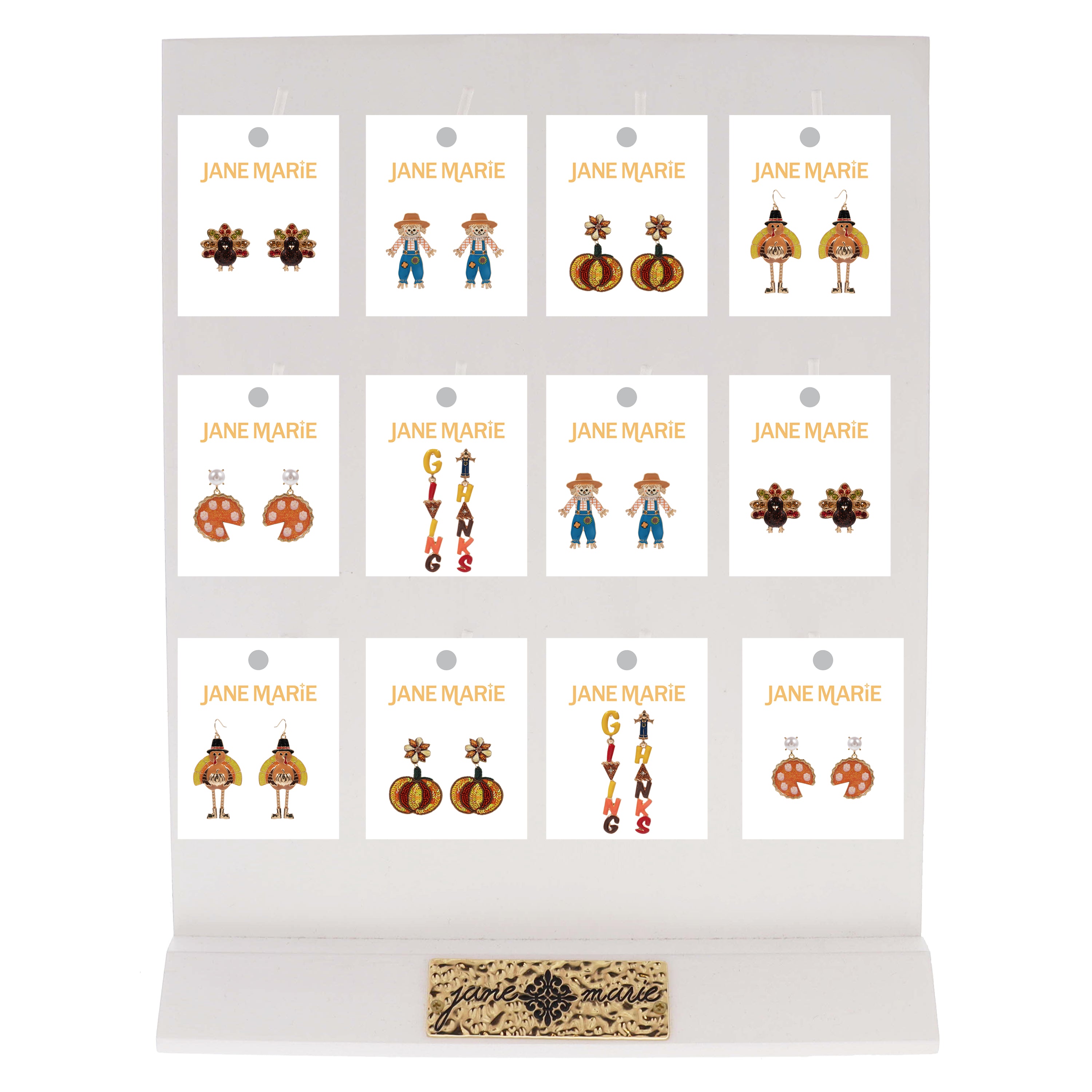 Forever Fall! Earrings, Display Package