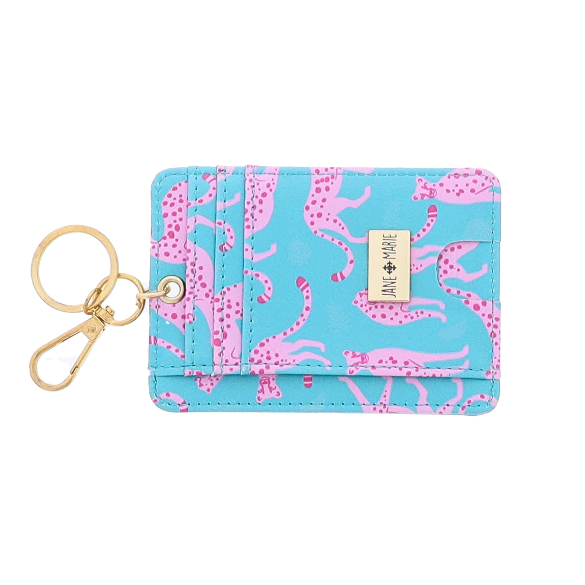 On the Move Card Holder Keychain