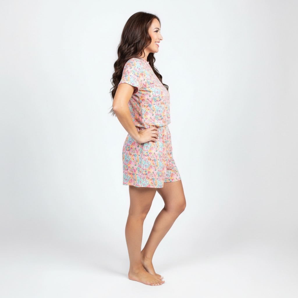 Ocean Jungle Jammie Short Set