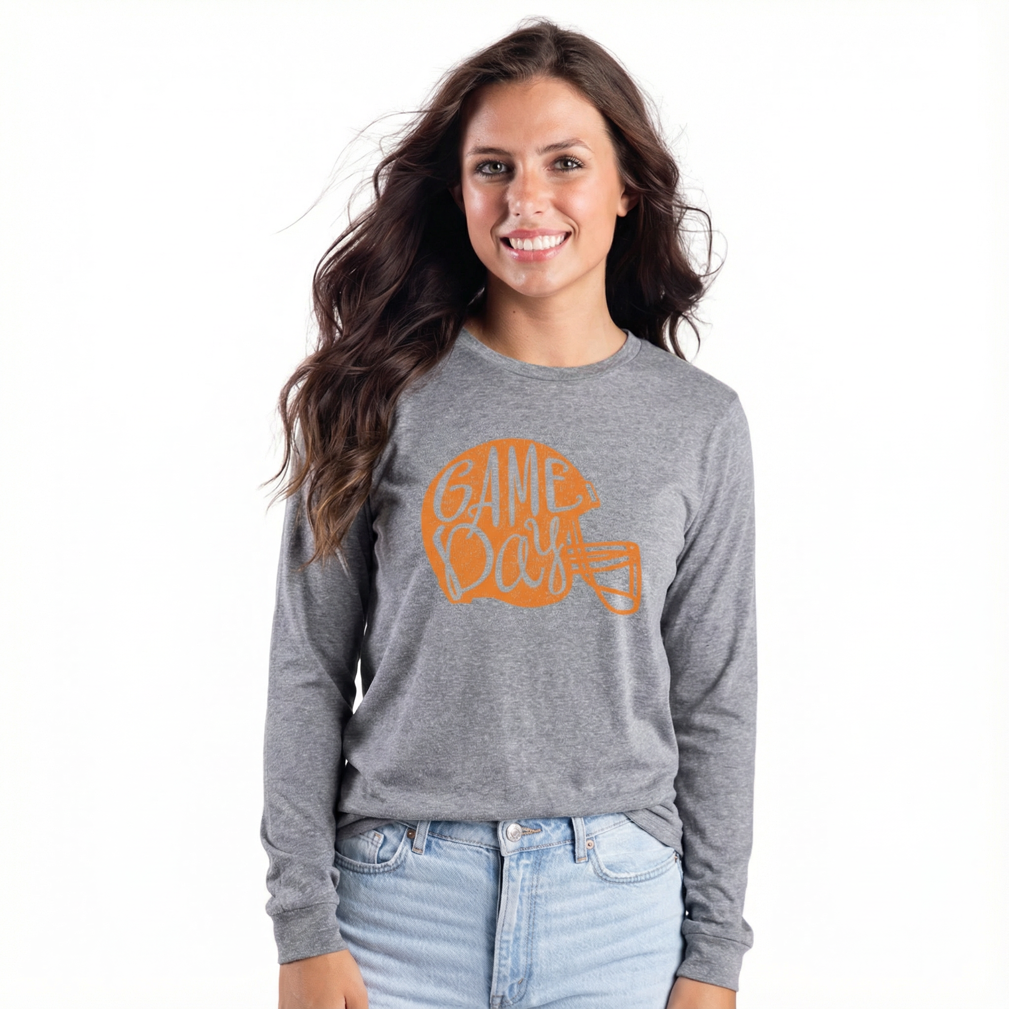 Orange Game Day Long Sleeve T-Shirt